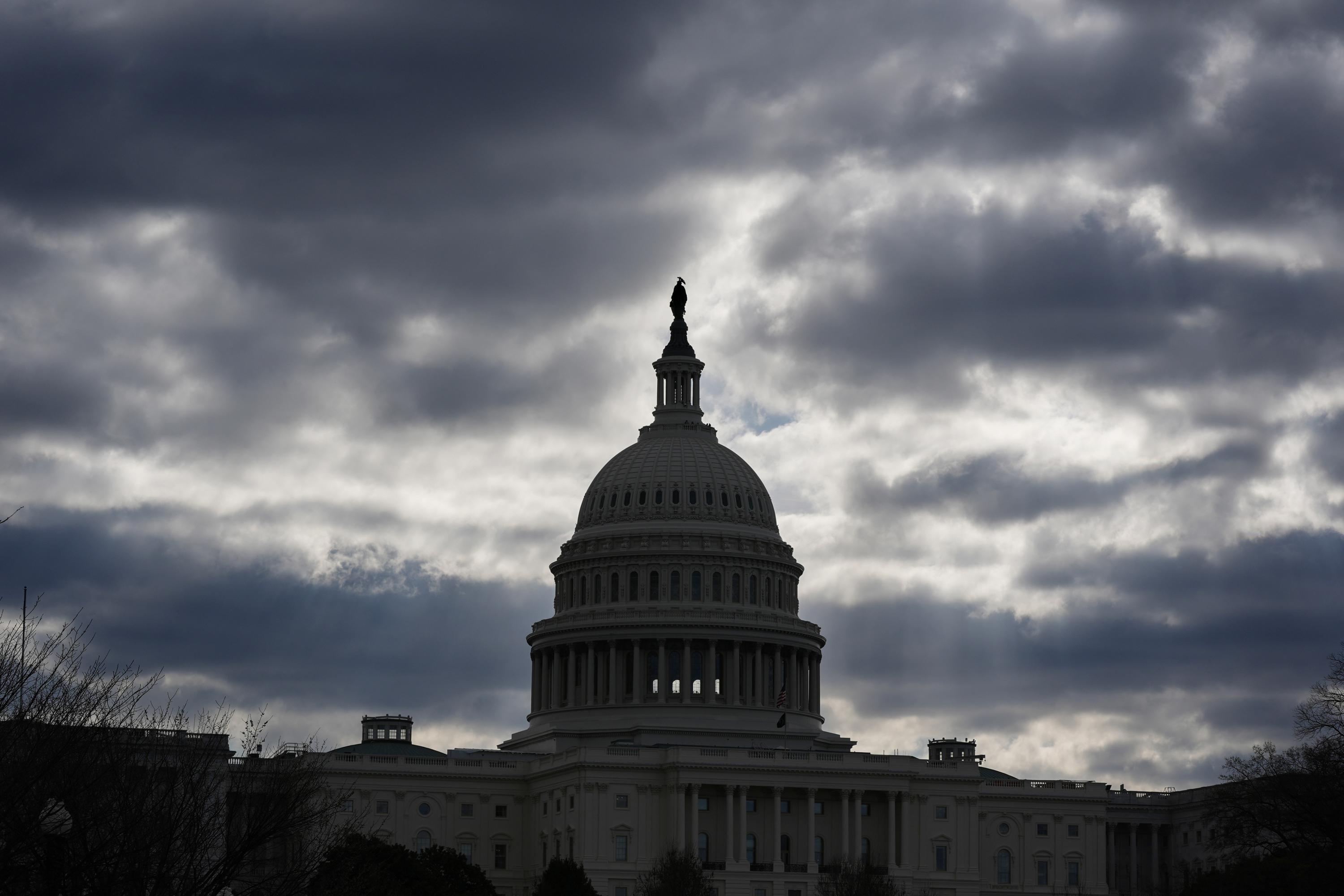 The Latest: Time is running short to avert a government shutdown after funding bill is rejected