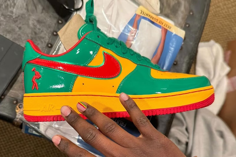 The Lil Yachty x Nike Air Force 1 Low "Lucky Green/Mystic Red" Will Reportedly Release in Summer 2025