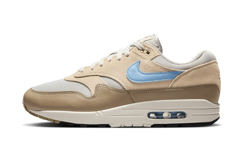 The Nike Air Max 1 "Light Bone/Psychic Blue" Is Ready for Spring