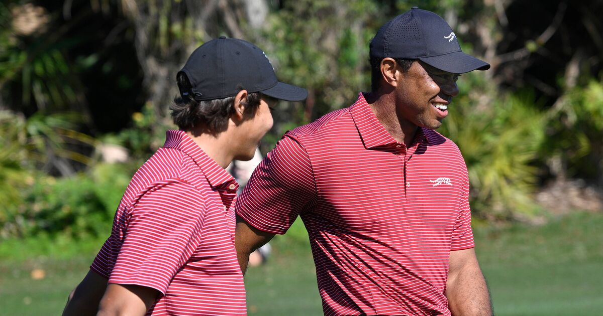 Tiger Woods and son Charlie denied PNC Championship glory despite hole in one