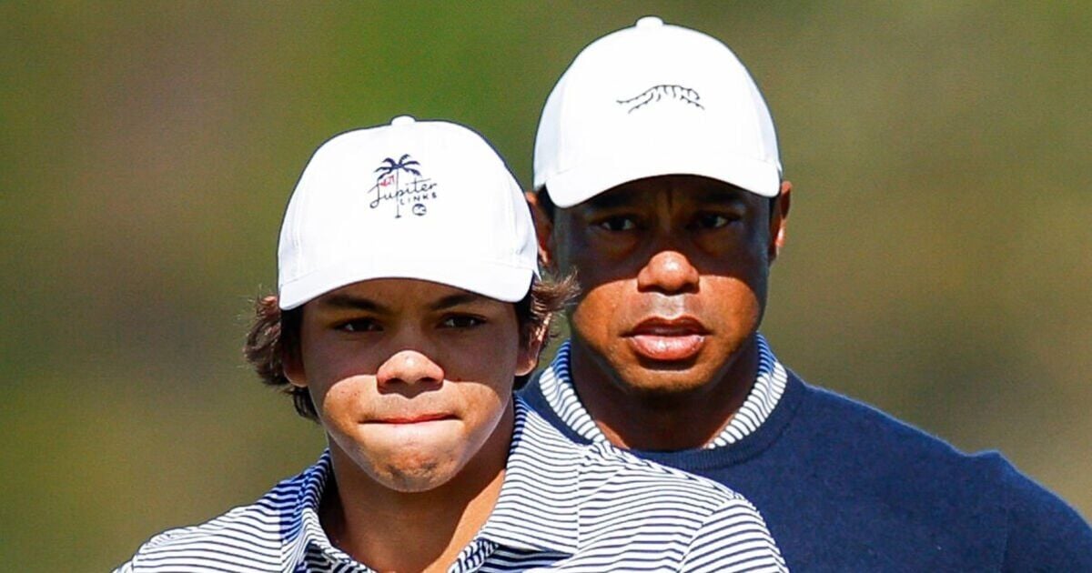 Tiger Woods' son Charlie was given special job, told dad 'I'm broke' and worrying moment