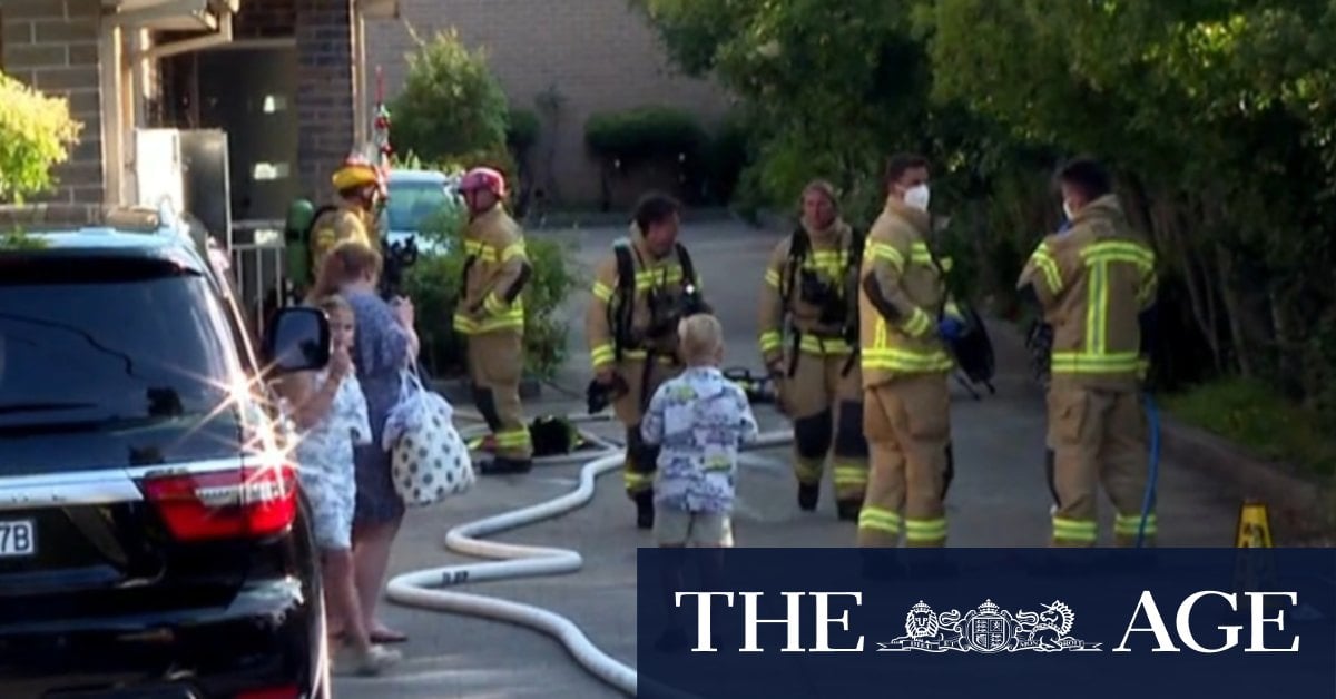 Toddler saved from house fire in Sydney's west