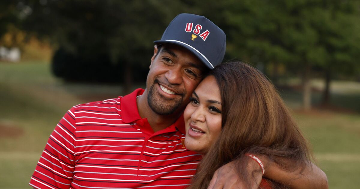 Tony Finau's wife responds to LIV Golf rumours as star drops out of Tiger Woods event