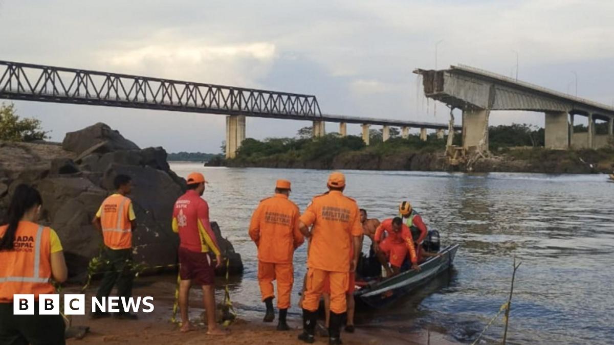 Toxic spill fears follow Brazil bridge collapse