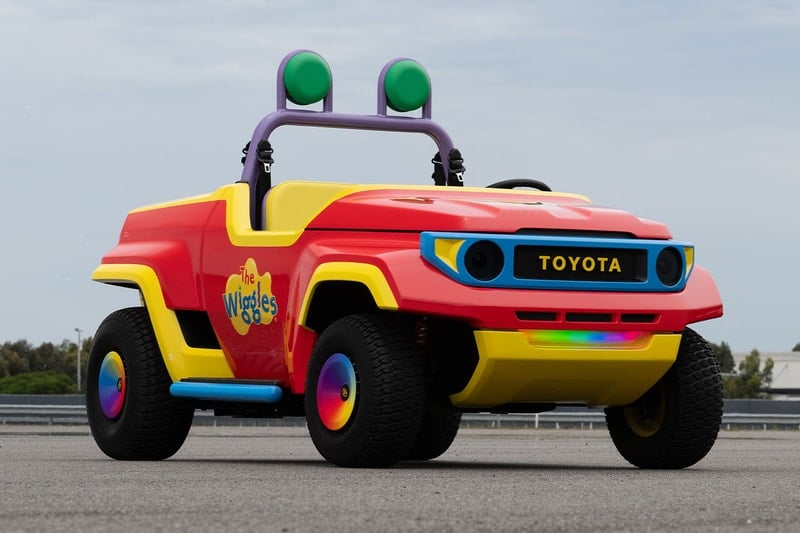 Toyota Taps Into Nostalgia with "Big Red Ute" Car for 'The Wiggles'