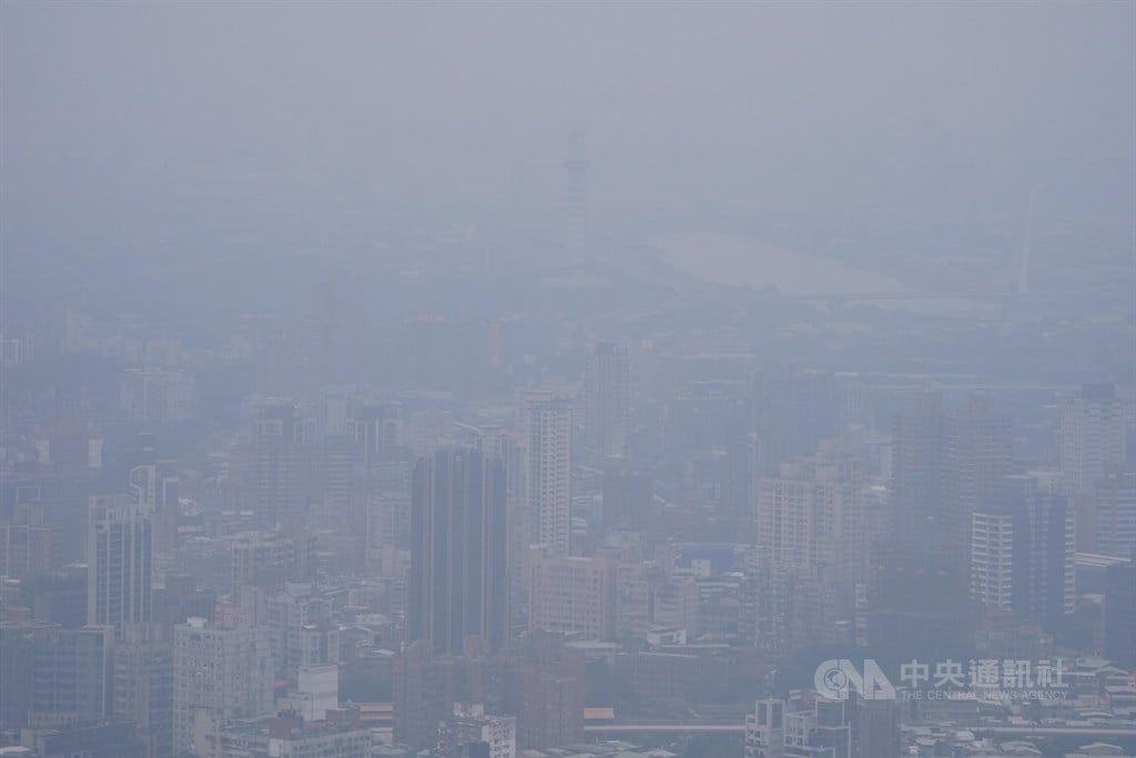 Transboundary pollutants affect air quality in Taiwan