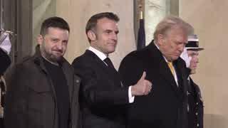 Trump calls for 'immediate ceasefire' in Ukraine after meeting Zelenskyy in Paris