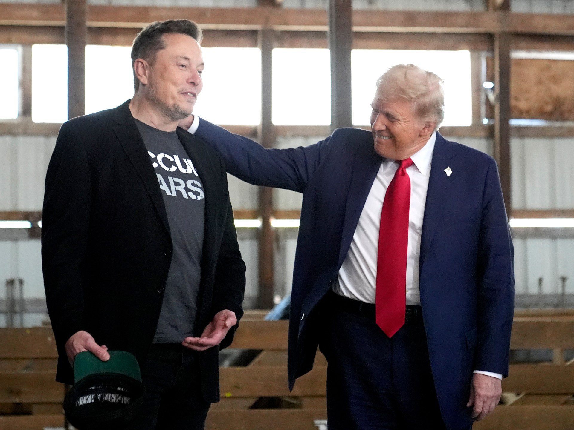 Trump rejects taunts that Elon Musk is real power behind US president-elect