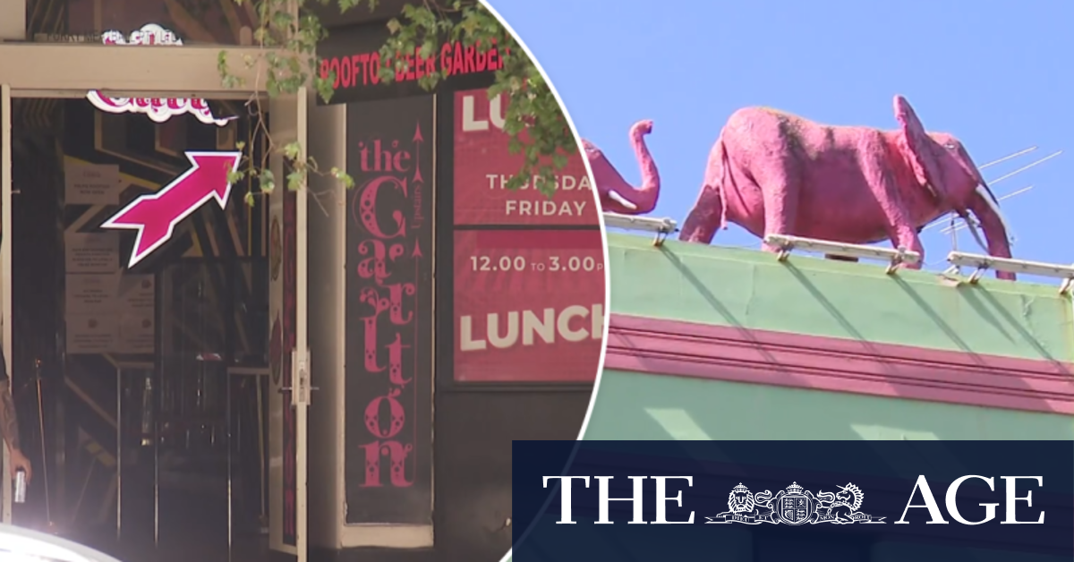 Two popular Melbourne pubs have collapsed