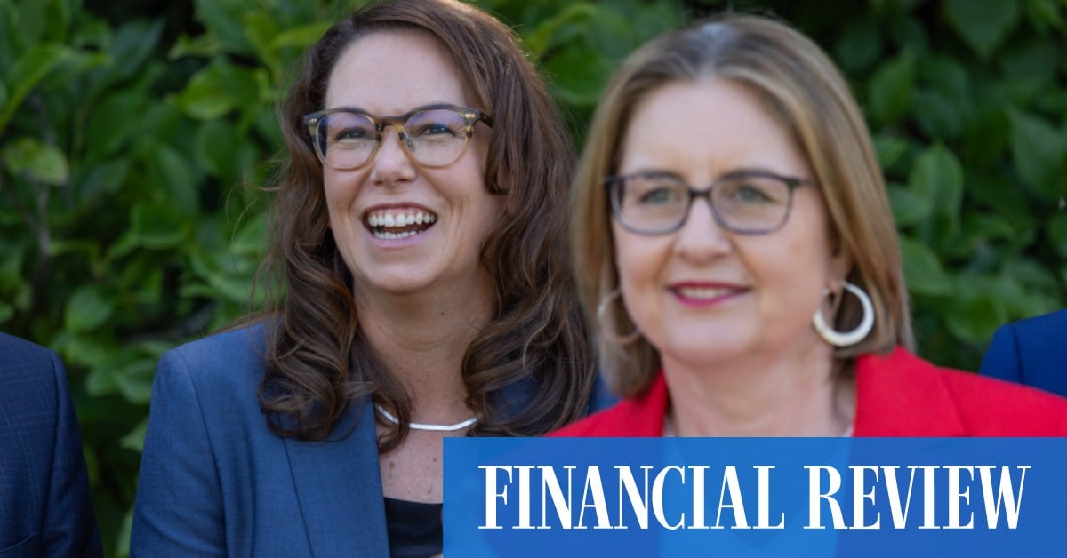 Victorian debt: Jaclyn Symes is the new treasurer tasked with budget repair after Jacinta Allan reshuffles cabinet