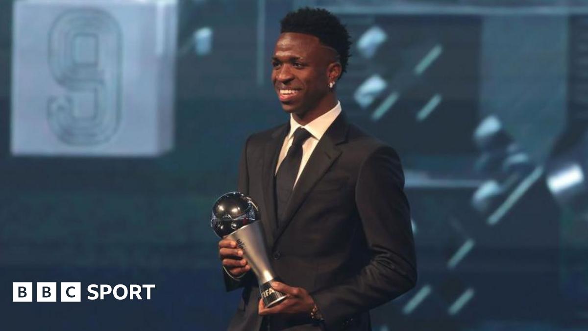 Vinicius Jr wins Fifa Best men's player of year award