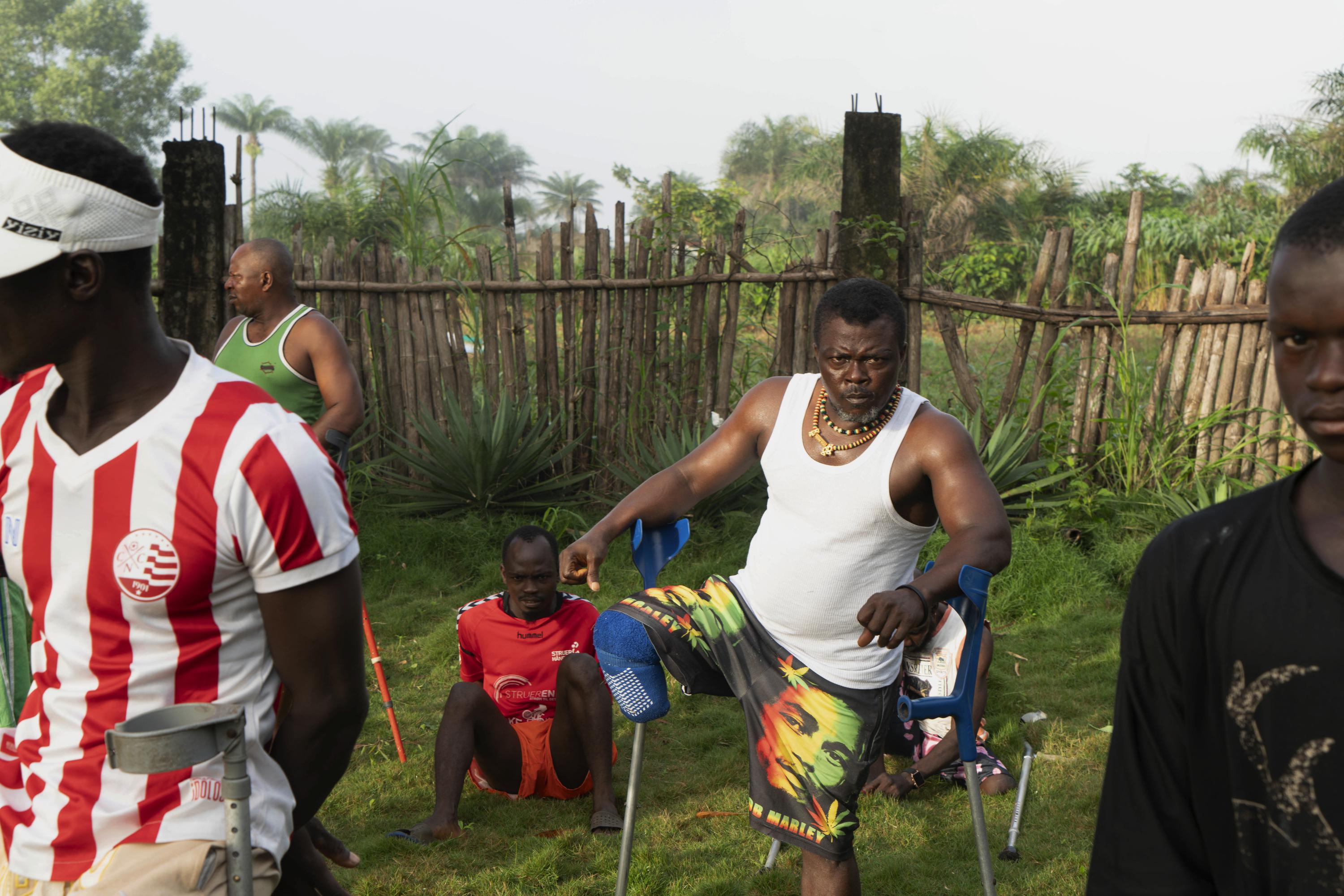 'We fall and we rise': Some amputees in Sierra Leone turn to farming to combat discrimination