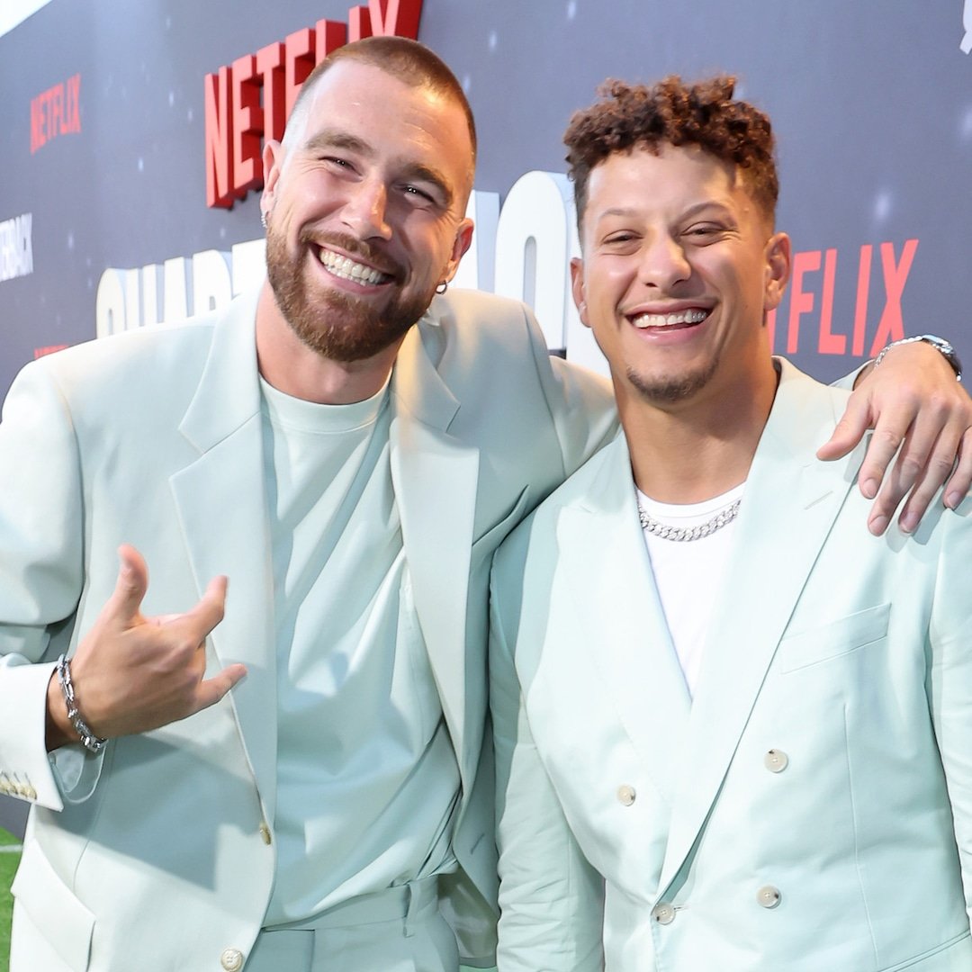 
                        Why Patrick Mahomes Wants to Get Travis Kelce Acting Lessons
                