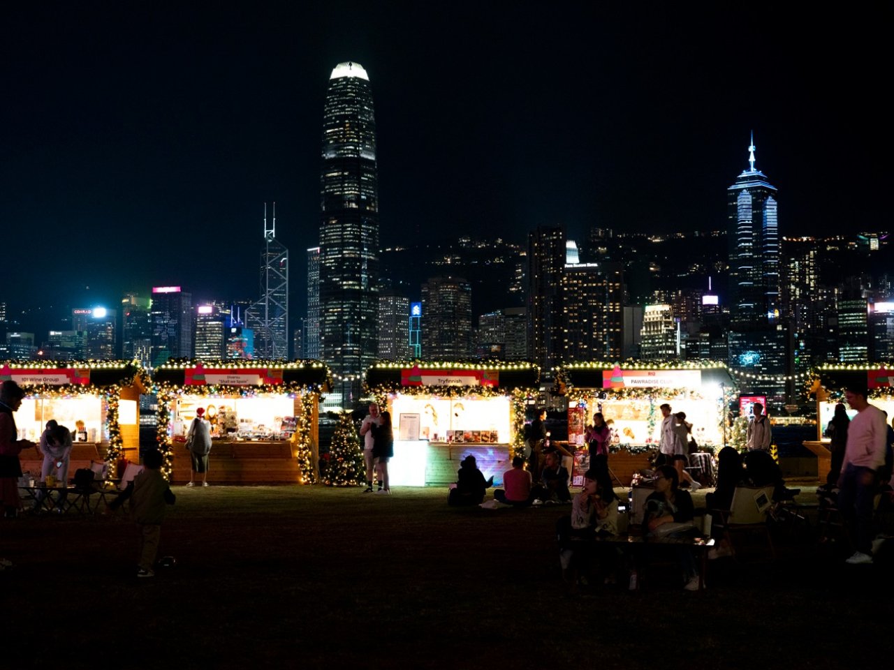 Winter wonders envelope West Kowloon Cultural District