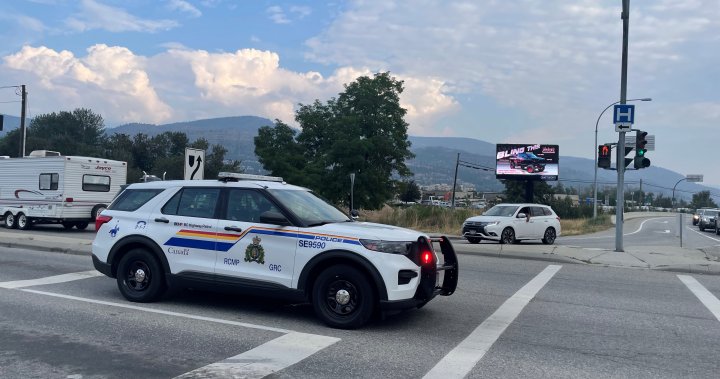 Witnesses sought after burning object left outside Penticton RCMP detachment