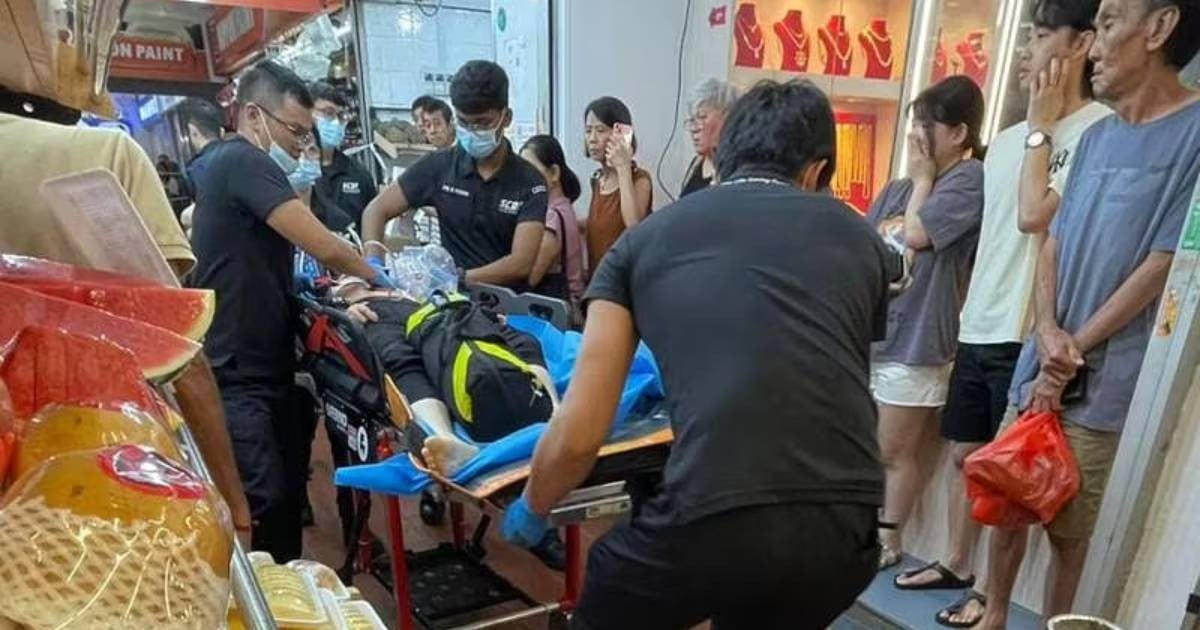 Woman at Hougang store dies following stabbing incident, man arrested for murder