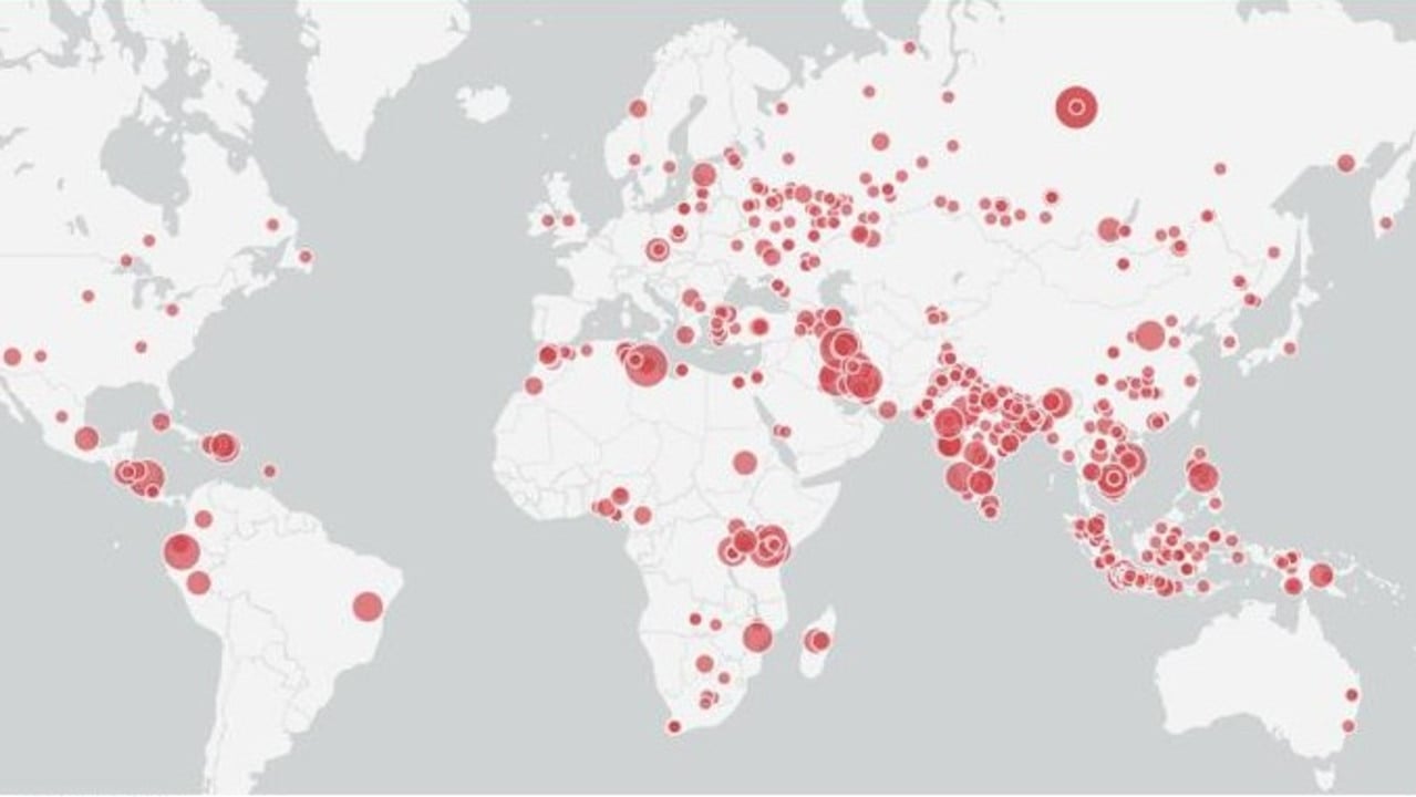 Worrying map every Aussie tourist must see