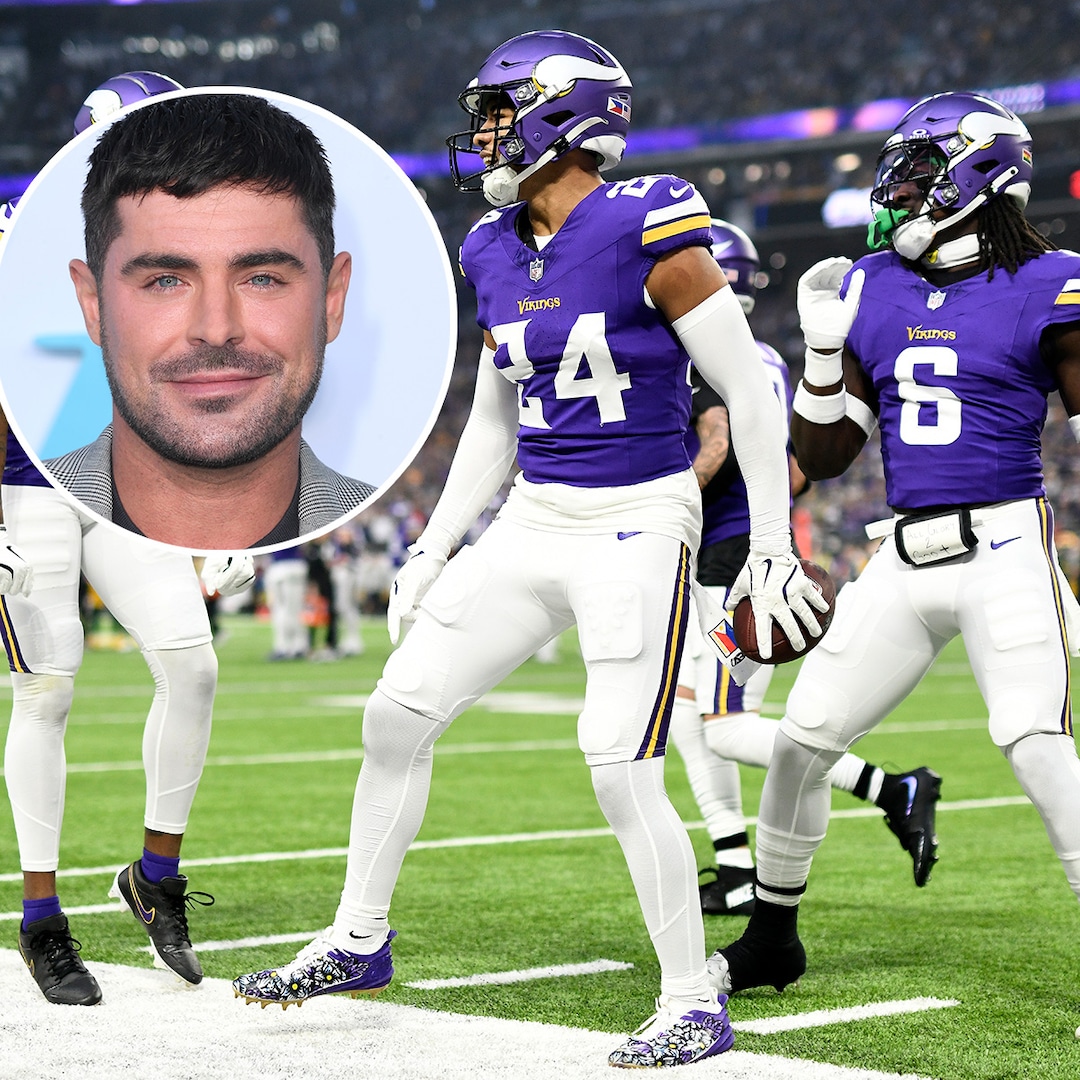 
                        Zac Efron Reacts to Minnesota Vikings' High School Musical Dance
                