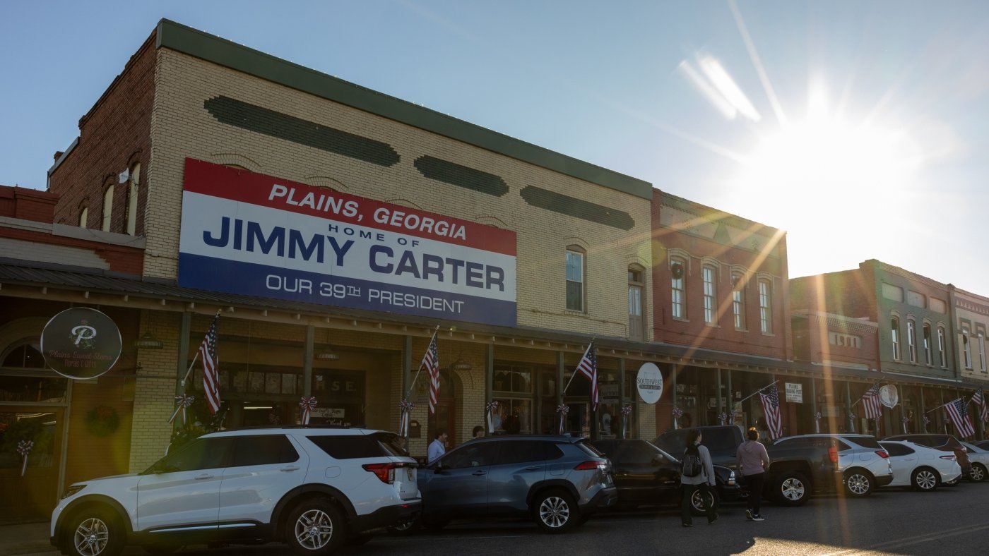 In Jimmy Carter's hometown of Plains, people remember the former president