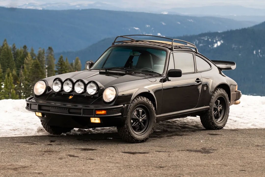 Safari-Style 1986 Porsche 911 Is Up for Auction on Bring a Trailer