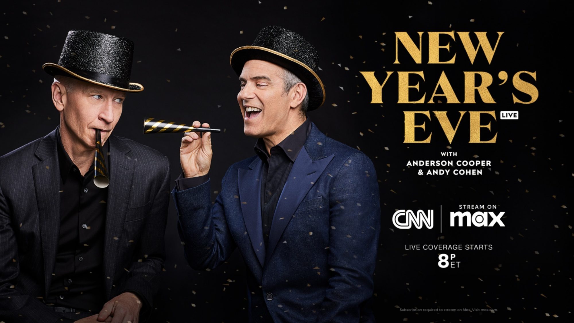 New Year's Eve Live with Anderson Cooper and Andy Cohen Viewing Guide