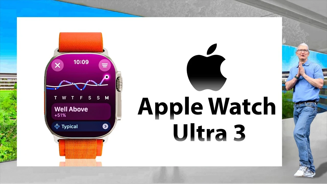 Apple Watch Ultra 3 LEAKED: Thinner Design, No Bezels?!