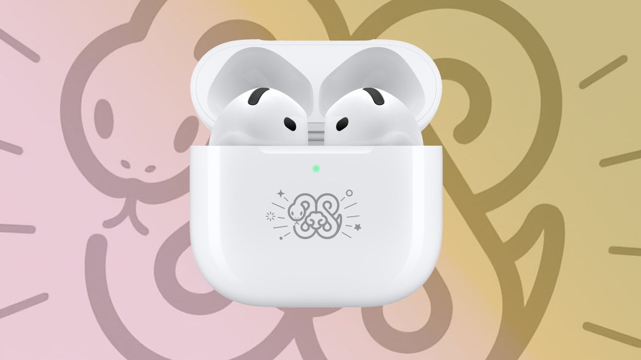 Apple sells limited-edition Year of the Snake AirPods 4 in China