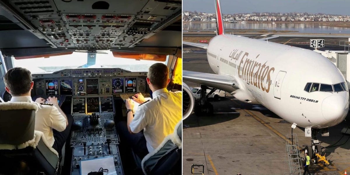 What it's like to work as an Emirates Boeing 777 pilot, from free flights to tax-free pay starting at $7,000 a month