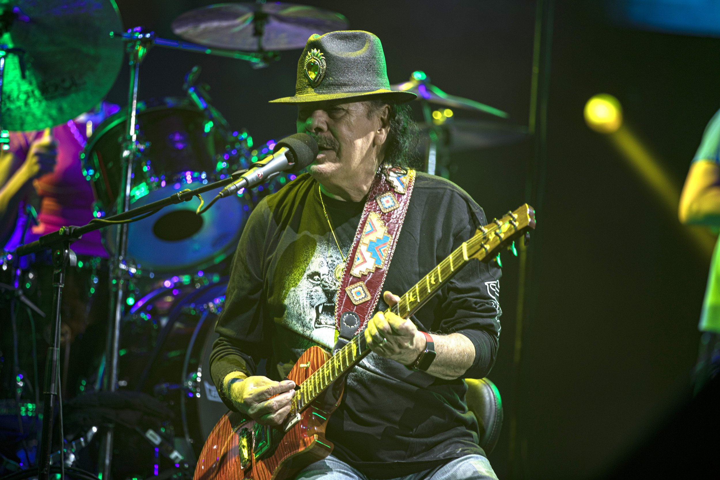 Carlos Santana Postpones Vegas Residency Following Harrowing Injury