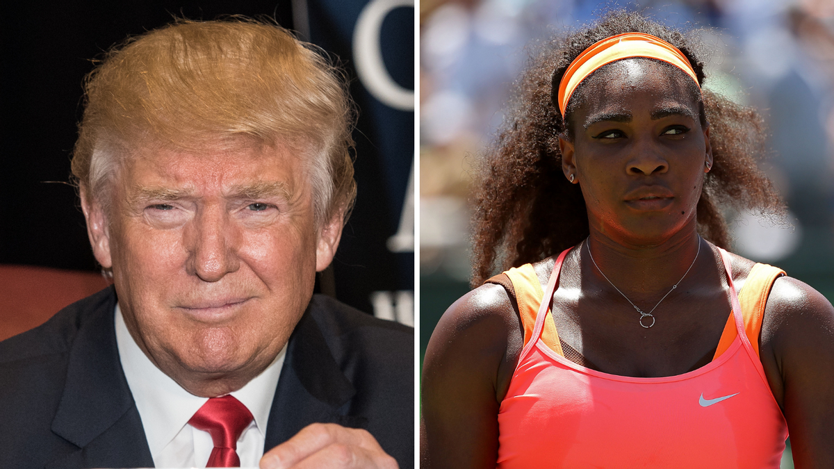 Trump Once Played Tennis Against Serena Williams. See the Video Here