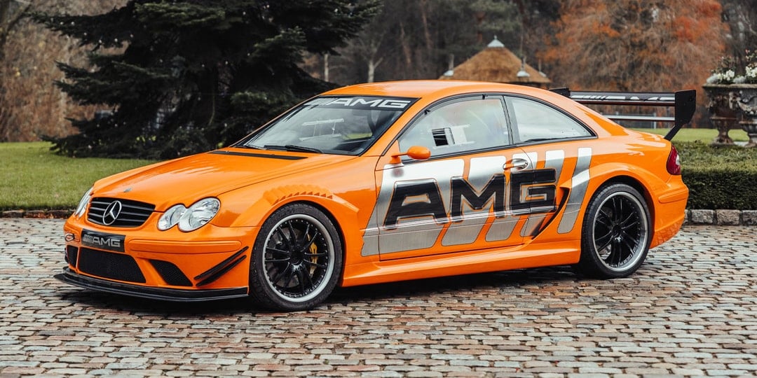 Rare Mercedes-Benz CLK DTM AMG P900 Prototype Surfaces for Auction