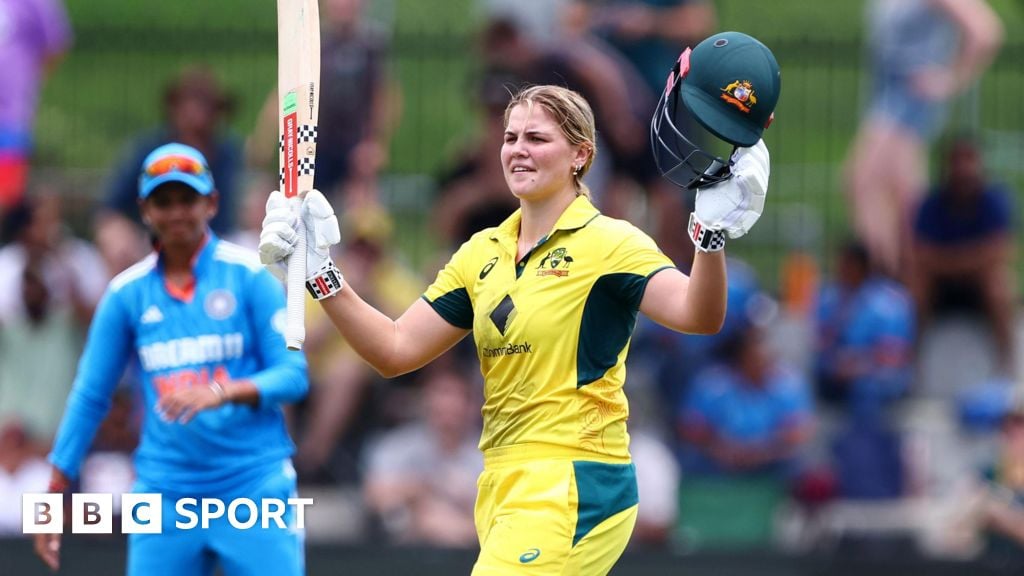 Voll hits maiden ODI century as Australia beat India