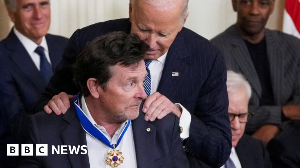 Watch: Michael J Fox, Bono and Anna Wintour awarded Medal of Freedom