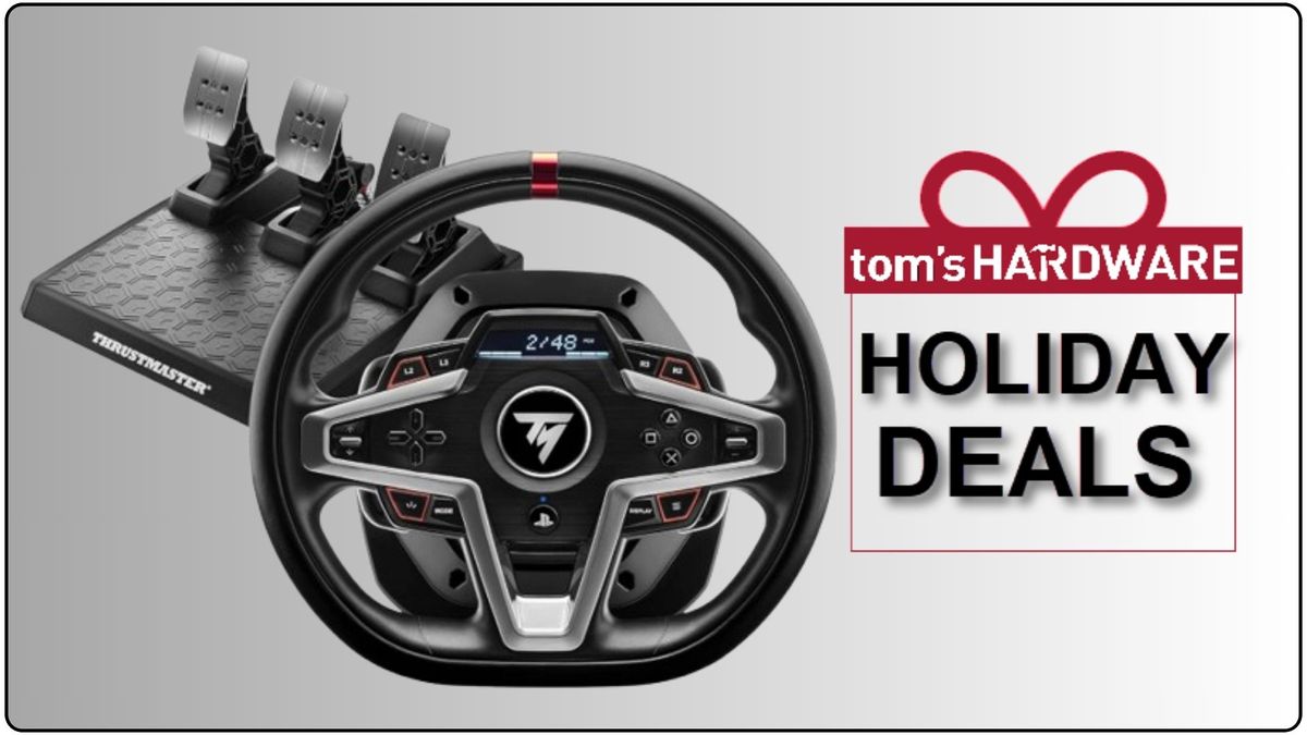 A perfect holiday gift for the racing-sim enthusiast in your life - Thrustmaster's T248 racing wheel hits an all-time low