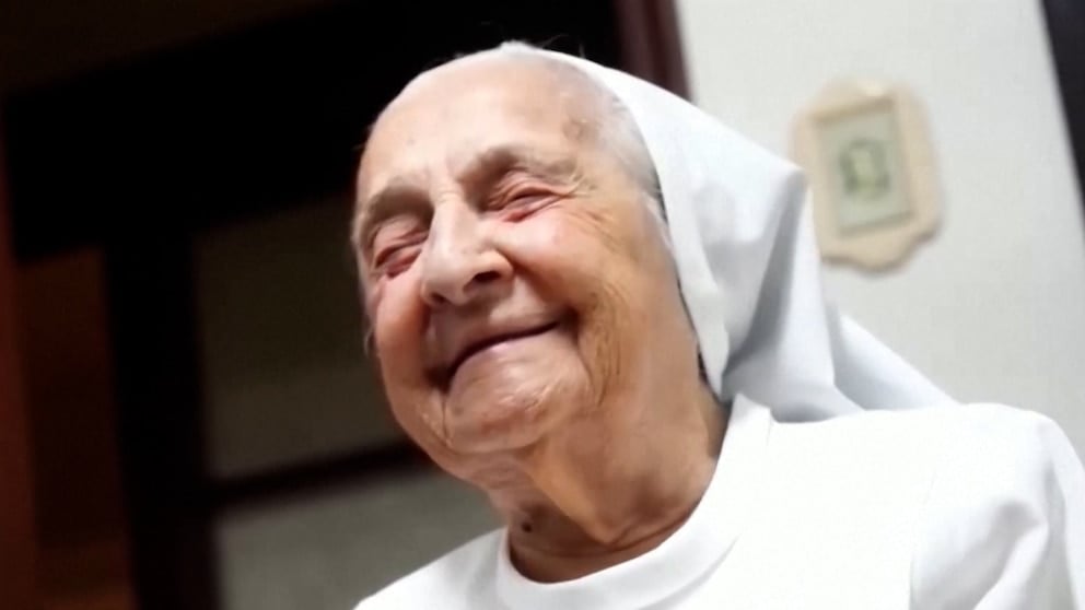 WATCH: Brazilian nun named world's oldest living person at 116