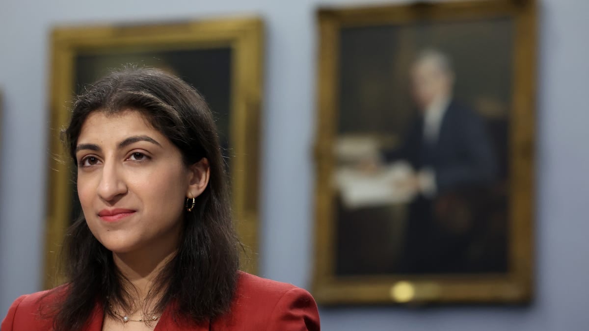 FTC Chair Lina Khan hopes Trump admin won't strike 'sweetheart' deals with Amazon and Meta