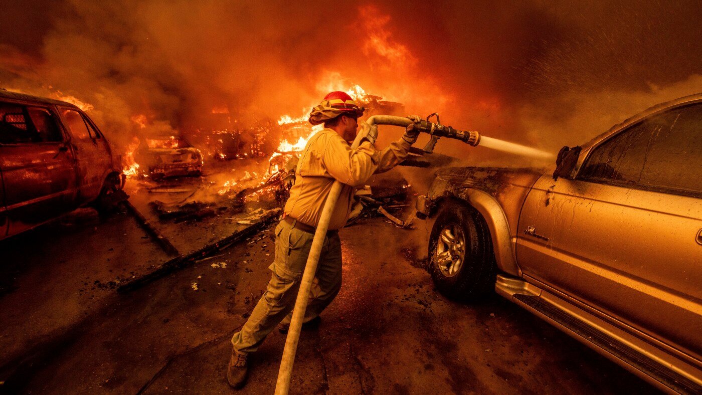 More fires erupt in Southern California and spread to the Hollywood Hills