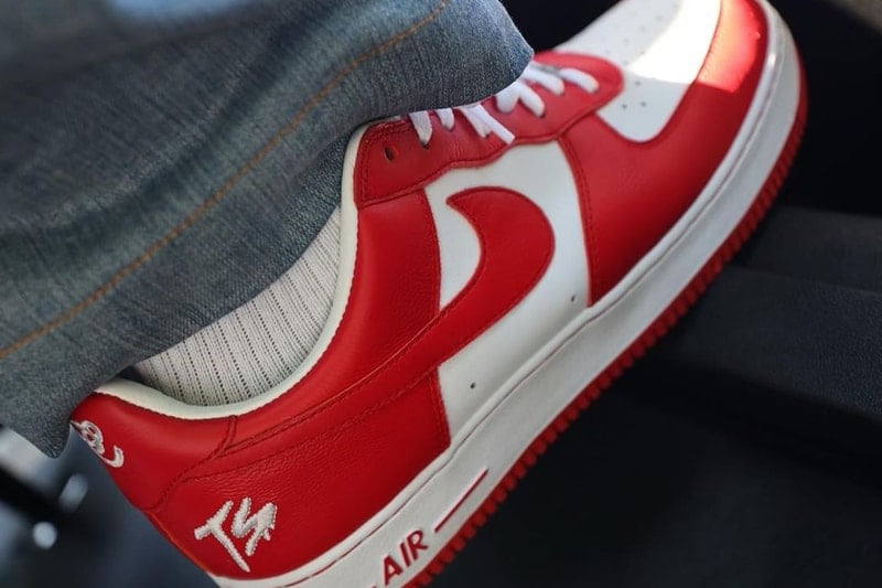 A Terror Squad x Nike Air Force 1 Low "University Red" to Drop This Year