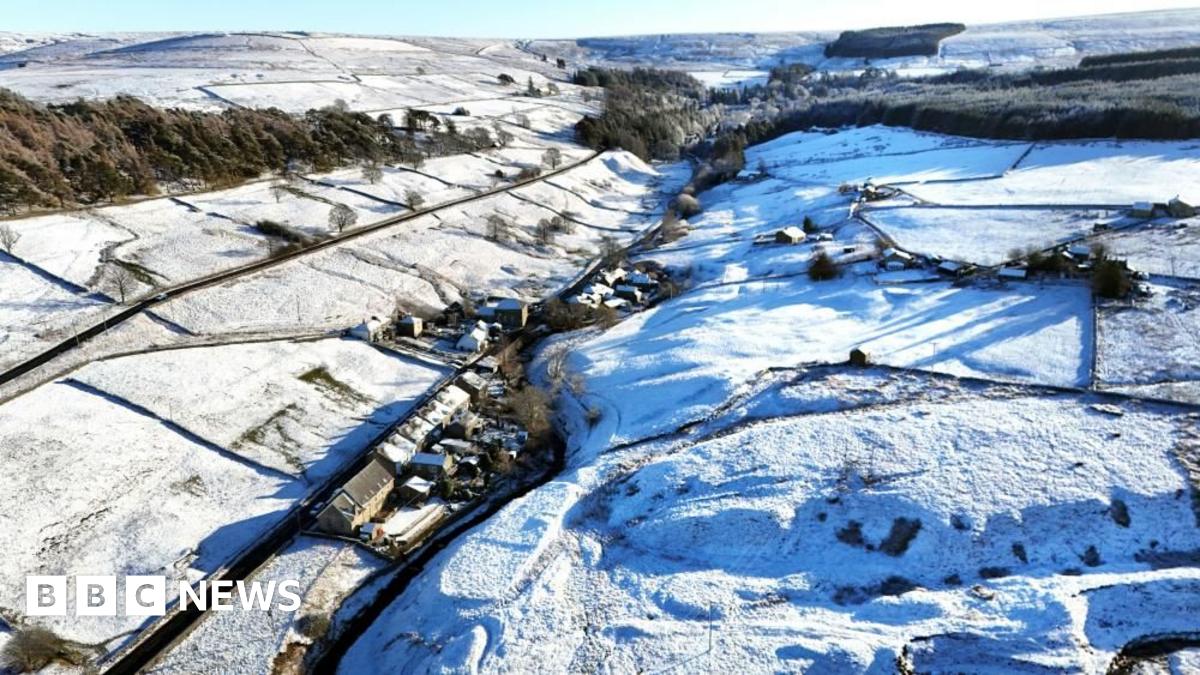 Amber weather warnings for snow and ice with 'hazardous' conditions