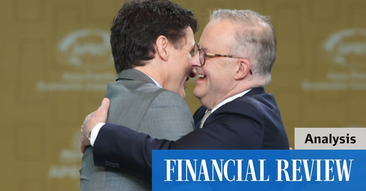 Anthony Albanese rejects Justin Trudeau cost-of-living pain comparison