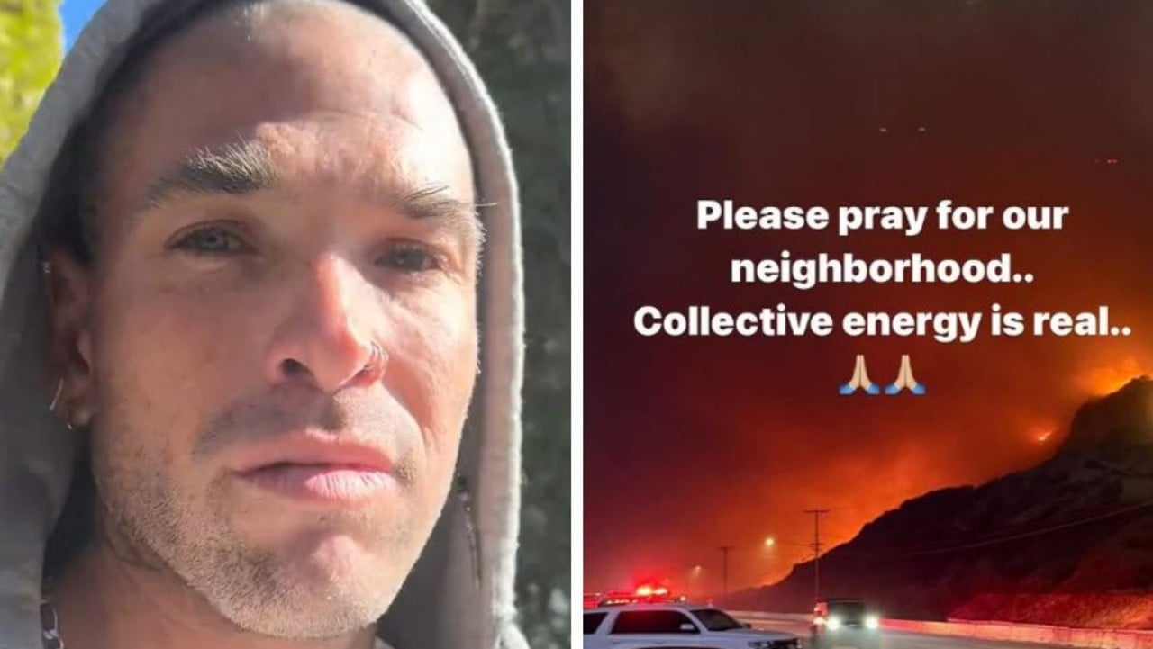 Aussie TV star caught in LA fires