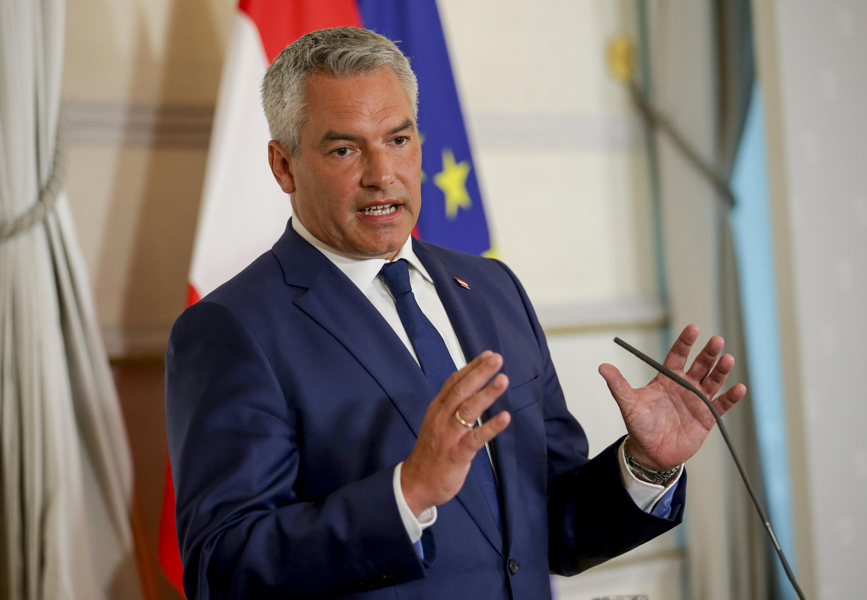 Austrian Chancellor Nehammer says he will resign after talks on forming a new government fail