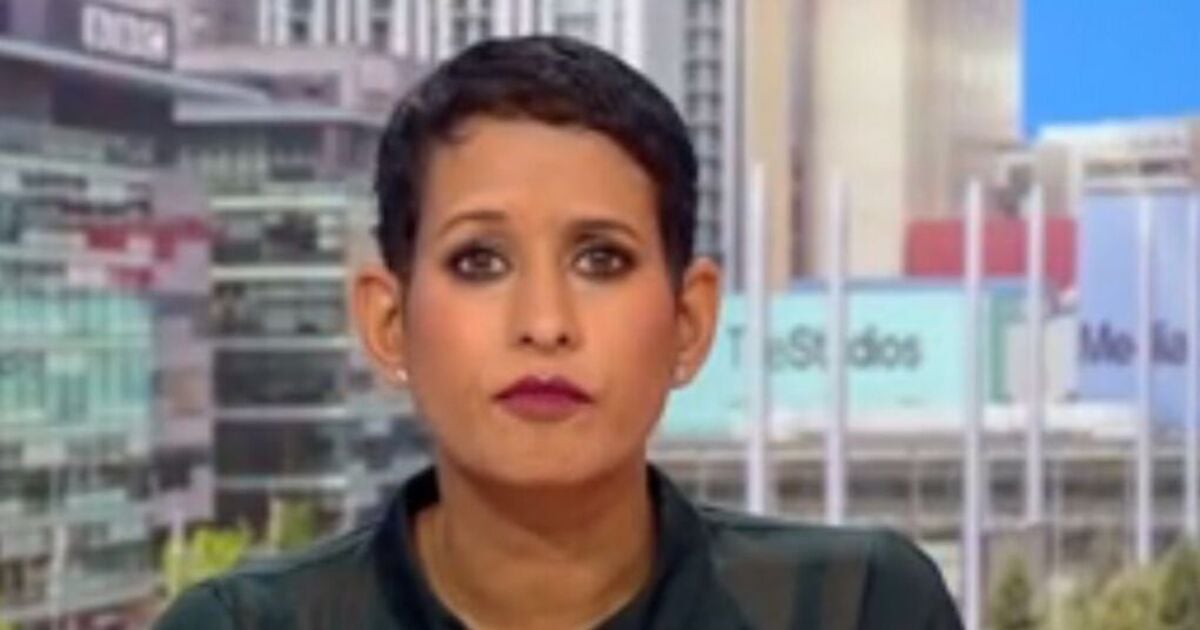 BBC Breakfast's Naga Munchetty interrupts broadcast for breaking news