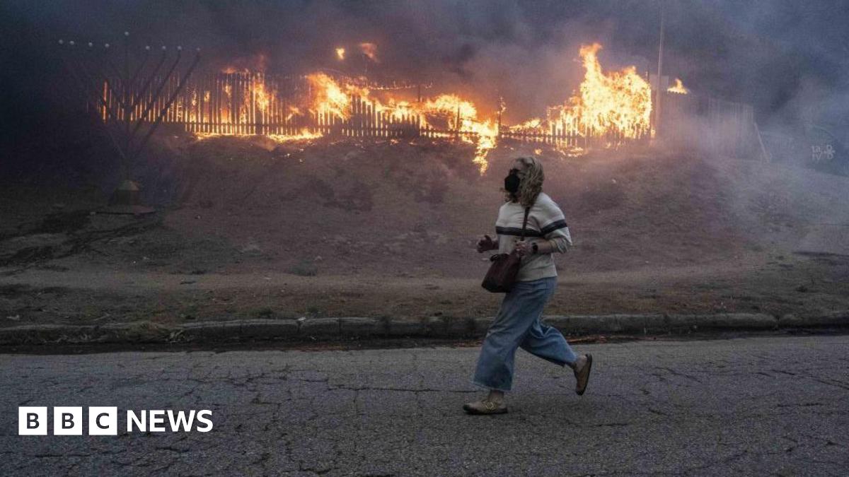 Before and after: How wildfires tore through Los Angeles