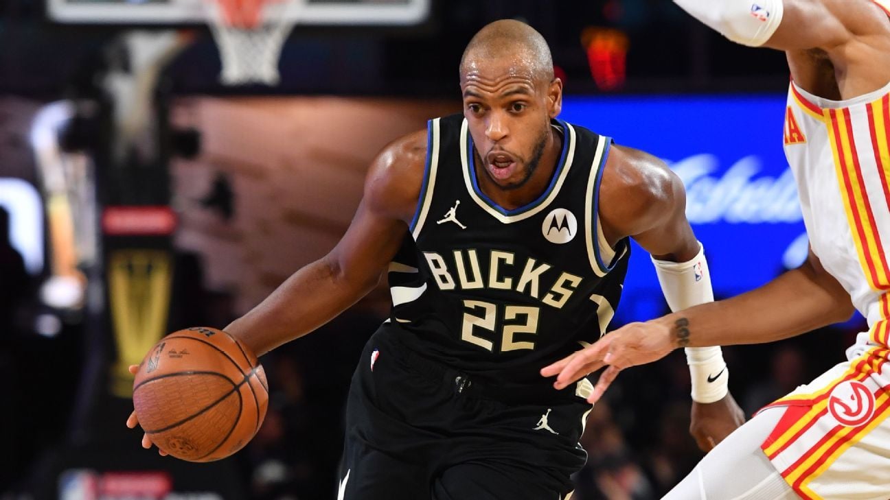 Bucks' Middleton (ankle) ruled out vs. Raptors