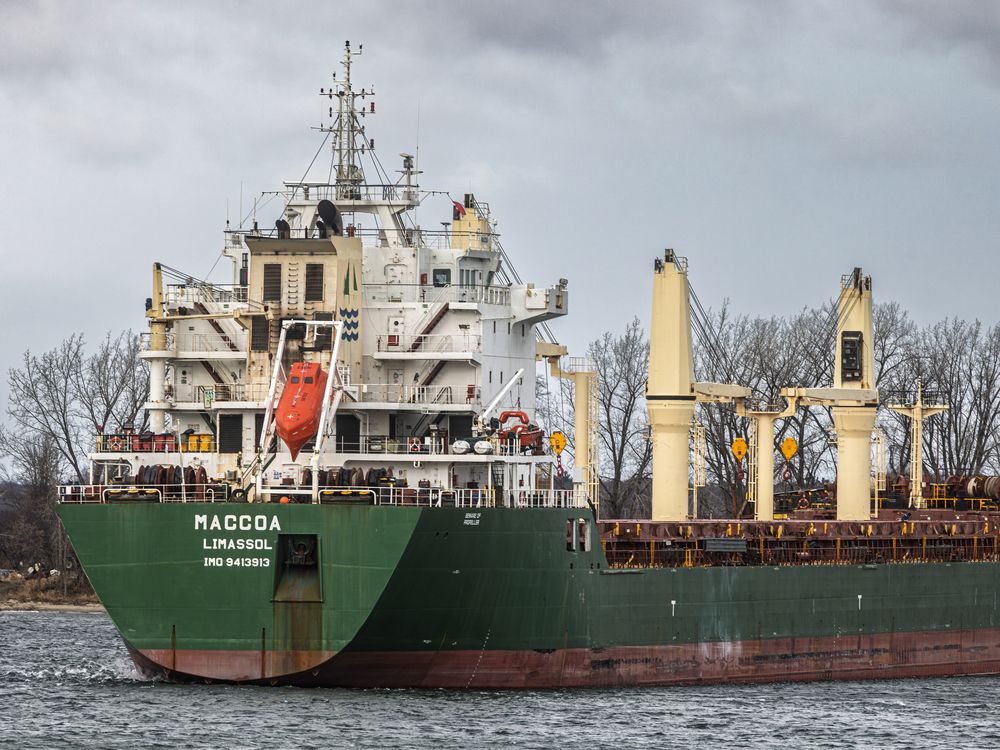 Cargo ship stuck in St. Lawrence Seaway since Christmas successfully refloated