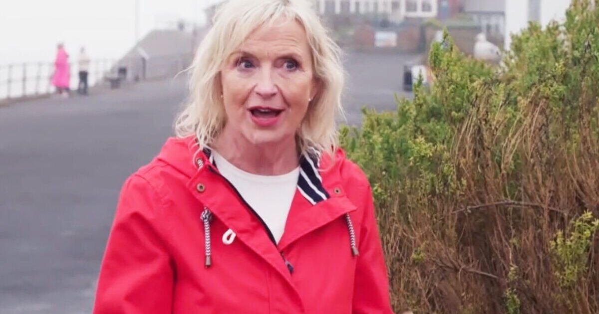 Carol Kirkwood leaves The One Show guests in tears as she surprises 'phenomenal' group