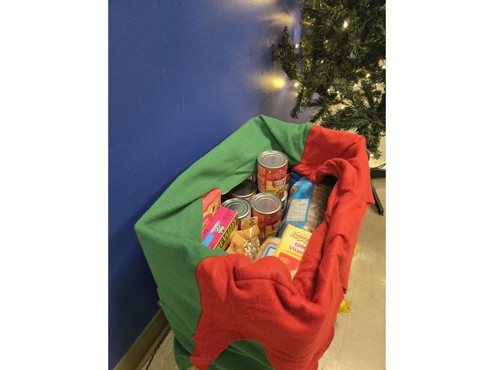 CDI College collects nearly 1,300 items as part of its holiday food drive