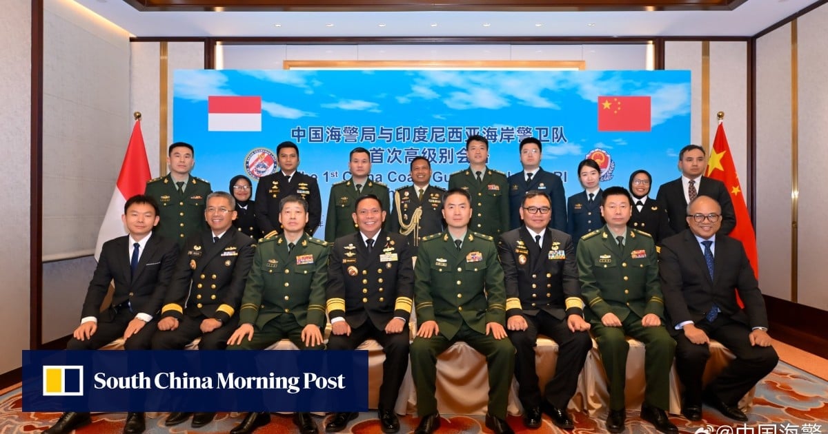 Chinese and Indonesian coastguards pledge deeper cooperation after first high-level talks