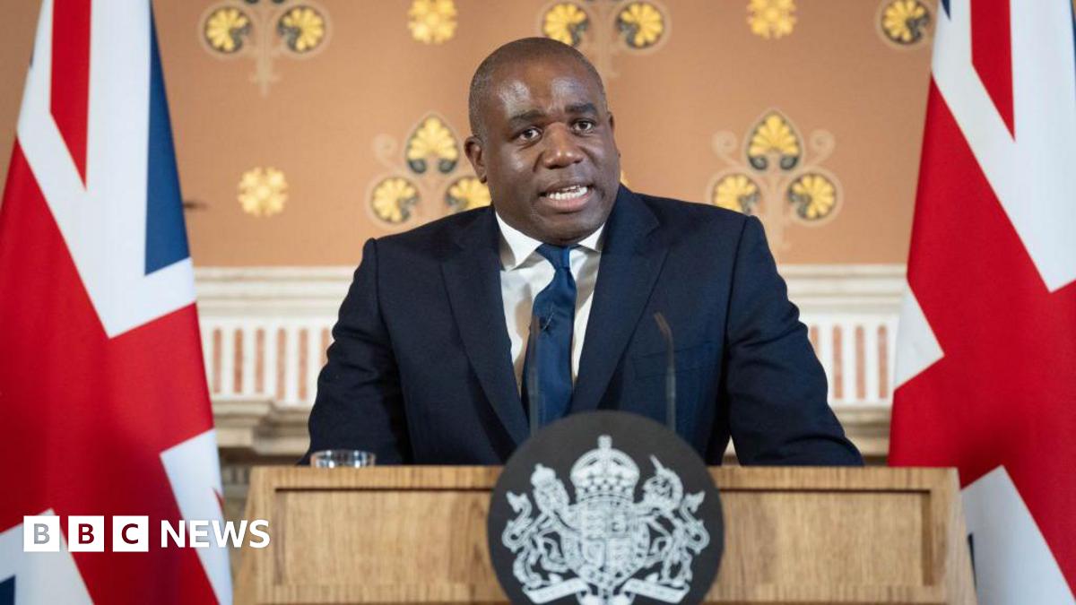 David Lammy challenges Donald Trump's rhetoric ahead of inauguration